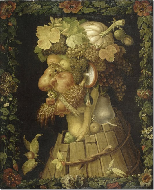 arcimboldo - 1573 -  autumn