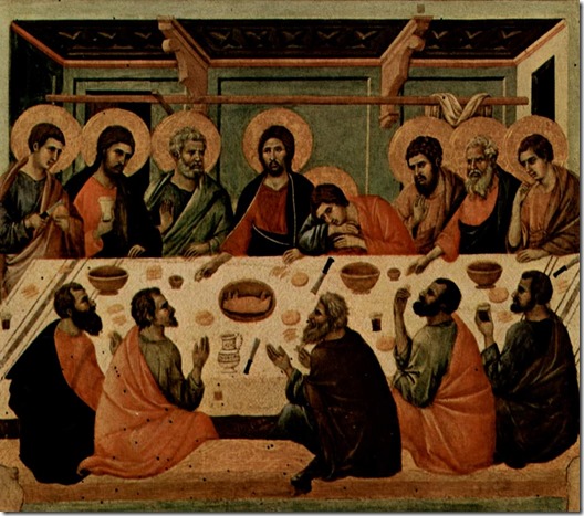 duccio-last supper-1308-1312