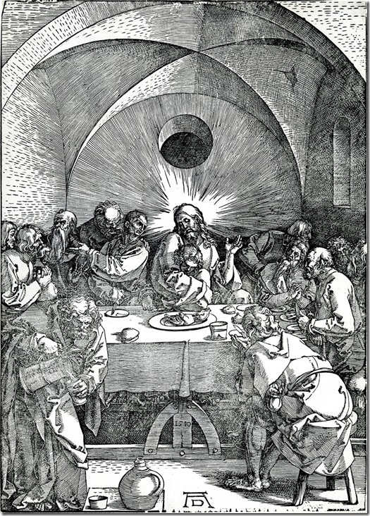 durer - last supper 1496