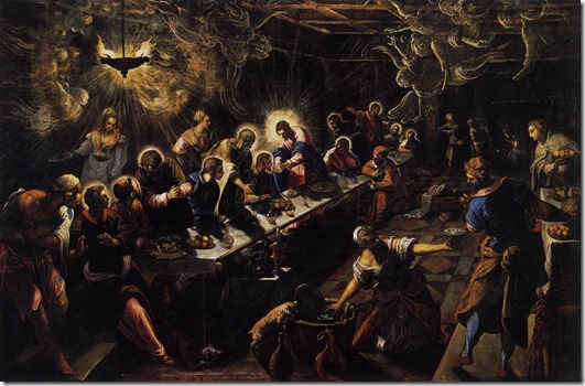 tintoretto last supper 1592-94